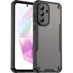 Phonesta Shockproof Armor Back Cover hoesje voor Samsung Galaxy A36 - Zwart
