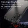 Phonesta Shockproof Armor Back Cover hoesje voor Samsung Galaxy A56 - Zwart 4