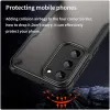 Phonesta Shockproof Armor Back Cover hoesje voor Samsung Galaxy S23 Plus - Zwart 4