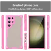Phonesta Shockproof Armor Back Cover hoesje voor Samsung Galaxy S23 Ultra - Roze 2