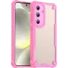 Phonesta Shockproof Armor Back Cover hoesje voor Samsung Galaxy S25/S24 - Roze