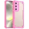 Phonesta Shockproof Armor Back Cover hoesje voor Samsung Galaxy S25/S24 - Roze