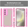 Phonesta Shockproof Armor Back Cover hoesje voor Samsung Galaxy S25/S24 - Roze 2