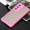 Phonesta Shockproof Armor Back Cover hoesje voor Samsung Galaxy S25/S24 - Roze 7