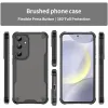 Phonesta Shockproof Armor Back Cover hoesje voor Samsung Galaxy S25 Plus/S24 Plus - Zwart 2
