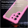 Phonesta Shockproof Armor Back Cover hoesje voor Samsung Galaxy S25 Ultra - Roze 4