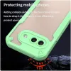 Phonesta Shockproof Armor Back Cover hoesje voor Google Pixel 9a - Groen 4
