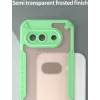 Phonesta Shockproof Armor Back Cover hoesje voor Google Pixel 9a - Groen 5