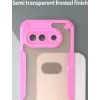 Phonesta Shockproof Armor Back Cover hoesje voor Google Pixel 9a - Roze 5