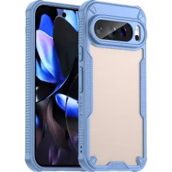 Phonesta Shockproof Armor Back Cover hoesje voor Google Pixel 9 Pro - Blauw