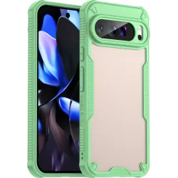 Phonesta Shockproof Armor Back Cover hoesje voor Google Pixel 9 Pro XL - Groen