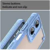 Phonesta Shockproof Armor Back Cover hoesje voor Motorola Moto G35 - Blauw 6