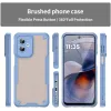 Phonesta Shockproof Armor Back Cover hoesje voor Motorola Moto G55 - Blauw 2