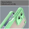 Phonesta Shockproof Armor Back Cover hoesje voor Motorola Moto G55 - Groen 6