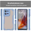 Phonesta Shockproof Armor Back Cover hoesje voor Motorola Moto G75 - Blauw 2