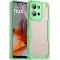 Phonesta Shockproof Armor Back Cover hoesje voor Motorola Moto G75 - Groen