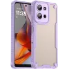 Phonesta Shockproof Armor Back Cover hoesje voor Motorola Moto G75 - Paars