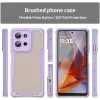 Phonesta Shockproof Armor Back Cover hoesje voor Motorola Moto G75 - Paars 2