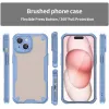 Phonesta Shockproof Armor Back Cover hoesje voor Apple iPhone 15 Plus - Blauw 2