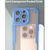 Phonesta Shockproof Armor Back Cover hoesje voor Apple iPhone 15 Pro - Blauw 5