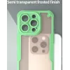 Phonesta Shockproof Armor Back Cover hoesje voor Apple iPhone 15 Pro - Groen 5