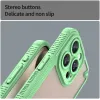 Phonesta Shockproof Armor Back Cover hoesje voor Apple iPhone 15 Pro - Groen 6
