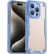 Phonesta Shockproof Armor Back Cover hoesje voor Apple iPhone 15 Pro Max - Blauw