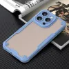 Phonesta Shockproof Armor Back Cover hoesje voor Apple iPhone 15 Pro Max - Blauw 7
