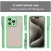 Phonesta Shockproof Armor Back Cover hoesje voor Apple iPhone 15 Pro Max - Groen 2