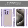 Phonesta Shockproof Armor Back Cover hoesje voor Apple iPhone 15 Pro Max - Paars 2