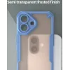 Phonesta Shockproof Armor Back Cover hoesje voor Apple iPhone 16 - Blauw 5