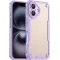 Phonesta Shockproof Armor Back Cover hoesje voor Apple iPhone 16 - Paars