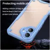 Phonesta Shockproof Armor Back Cover hoesje voor Apple iPhone 16 Plus - Blauw 4