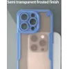 Phonesta Shockproof Armor Back Cover hoesje voor Apple iPhone 16 Pro - Blauw 5