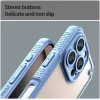 Phonesta Shockproof Armor Back Cover hoesje voor Apple iPhone 16 Pro - Blauw 6