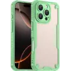 Phonesta Shockproof Armor Back Cover hoesje voor Apple iPhone 16 Pro - Groen