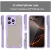 Phonesta Shockproof Armor Back Cover hoesje voor Apple iPhone 16 Pro Max - Paars 2