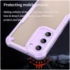 Phonesta Shockproof Armor Back Cover hoesje voor Samsung Galaxy S23 Plus - Paars 4