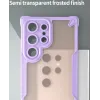 Phonesta Shockproof Armor Back Cover hoesje voor Samsung Galaxy S23 Ultra - Paars 5