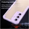Phonesta Shockproof Armor Back Cover hoesje voor Samsung Galaxy S24 FE - Paars 4