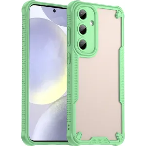 Phonesta Shockproof Armor Back Cover hoesje voor Samsung Galaxy S25 Plus/S24 Plus - Groen