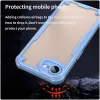 Phonesta Shockproof Armor Back Cover hoesje voor Apple iPhone 17e/16e - Blauw 4