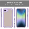 Phonesta Shockproof Armor Back Cover hoesje voor Apple iPhone 17e/16e - Paars 2