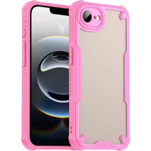 Phonesta Shockproof Armor Back Cover hoesje voor Apple iPhone 17e/16e - Roze
