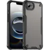 Phonesta Shockproof Armor Back Cover hoesje voor Apple iPhone 17e/16e - Zwart