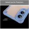Phonesta Shockproof Armor Back Cover hoesje voor Samsung Galaxy S25 Edge - Blauw 8