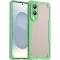 Phonesta Shockproof Armor Back Cover hoesje voor Samsung Galaxy S25 Edge - Groen
