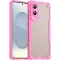 Phonesta Shockproof Armor Back Cover hoesje voor Samsung Galaxy S25 Edge - Roze