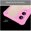 Phonesta Shockproof Armor Back Cover hoesje voor Samsung Galaxy S25 Edge - Roze 8