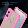 Phonesta Shockproof Armor Back Cover hoesje voor Samsung Galaxy S25 Edge - Roze 9